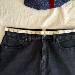 Madewell  jeans skirt new suze 28